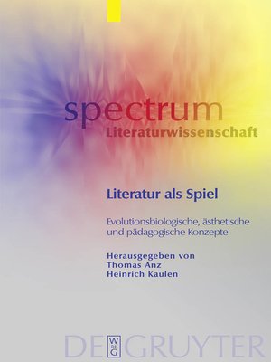 cover image of Literatur als Spiel